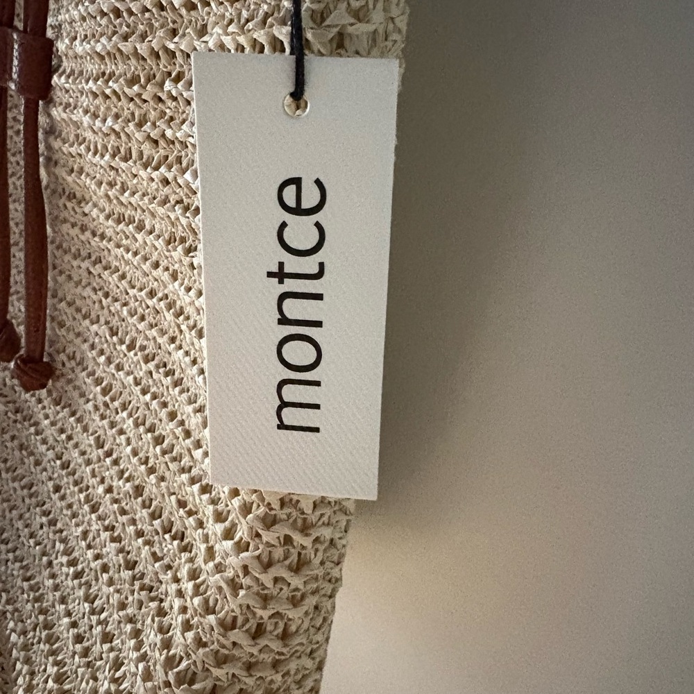 Stylish Cream and Tan Women's Bag - Picture 3 of 7